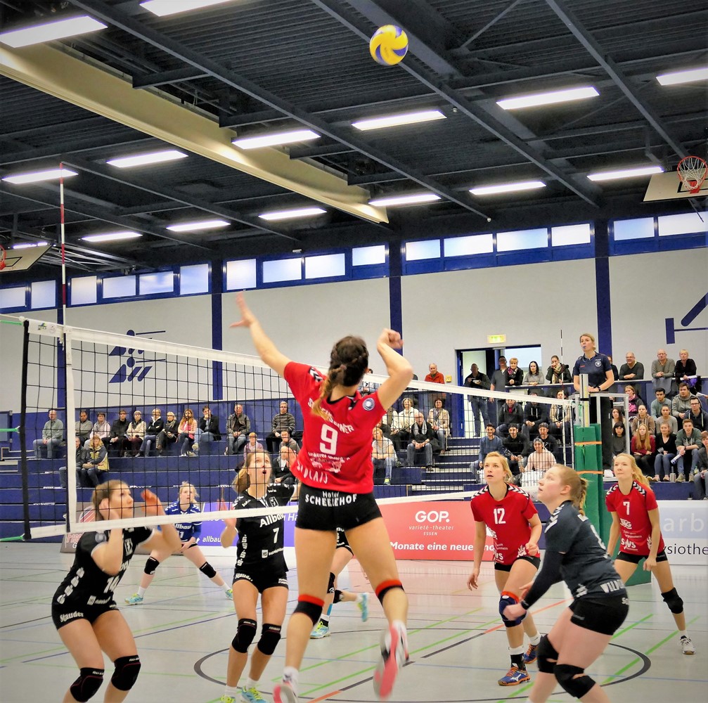 Volleyballerinnen dominieren in Essen und siegen 3:0