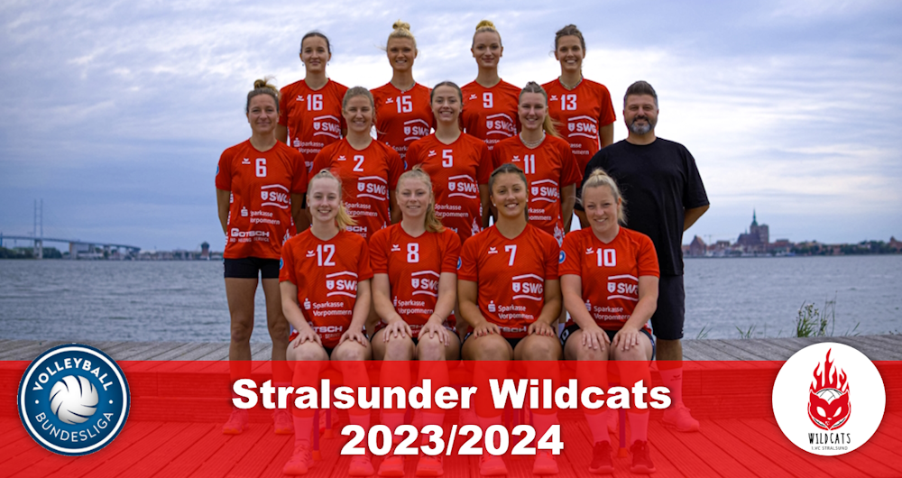 Stralsunder Wildcats 2023/2024 Teamfoto